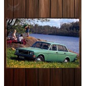 Металлическая табличка Volvo 144 609